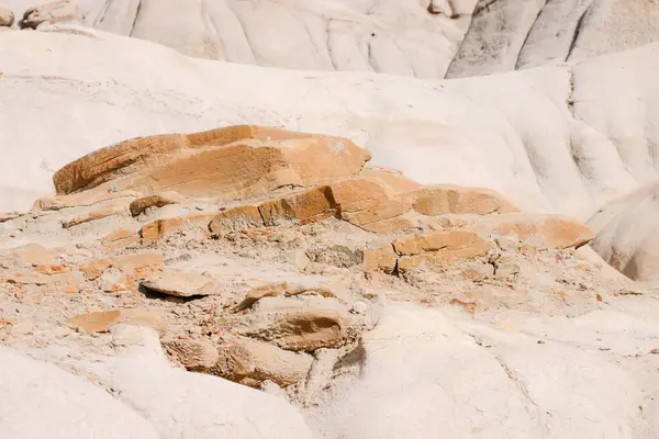 stock image Willow Creek Hoodoos Just Off Highway #10 South Of Drumheller, Alberta.  Beautiful Sandstone Pillars, Some With Rock Caps, Captured In Horizontal And Vertical Format.  Taken September 28, 2024.