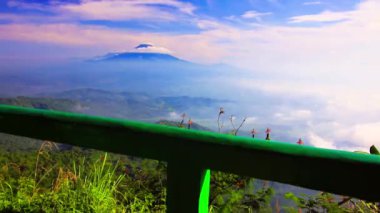 Efsanevi Merapi manzarası, 2017 dolaylarında..