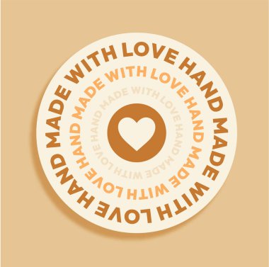 Vektör teşekkürler etiket şablonu iş paketleme etiketi