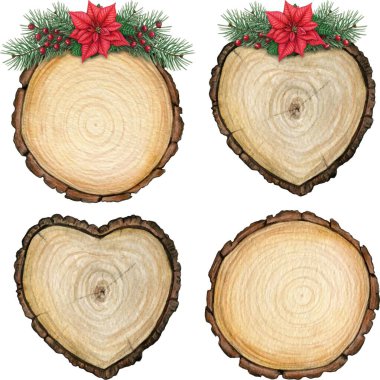 Suluboya Noel Dilimleri Boşluğu kopyaladı