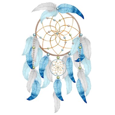 Suluboya boho yerli düş kapanı