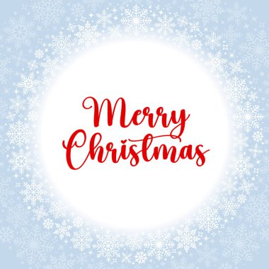 Kar tanesi Noel tasarımı mavi