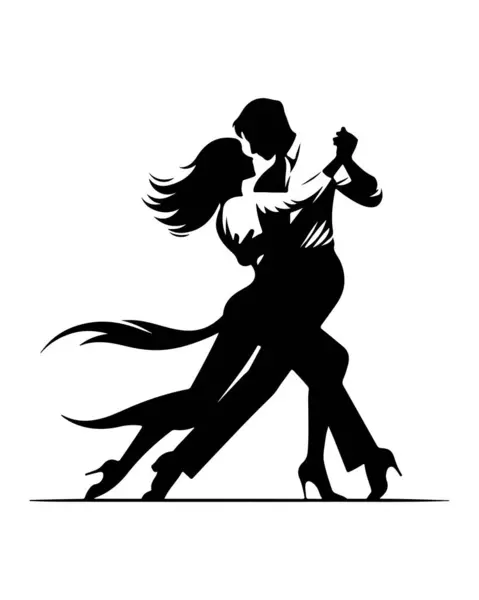 Birbirlerine aşık olan siluetler beyaz arka planda farklı pozlar verirler.