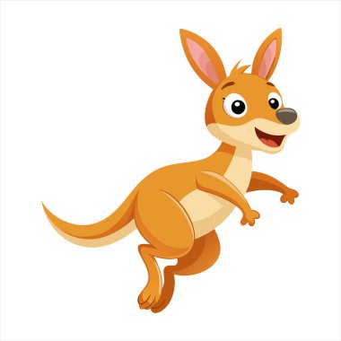 Tatlı Kanguru Sıçrayan Vektör Sanatı çizgi filmimizi keşfedin, küçük sevimli bir kangurunun cazibesini canlı bir hareketle yakalayın. Eğlenceli tasarımlar ve çocuk temaları için mükemmel.!