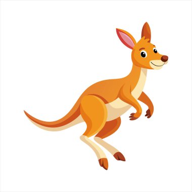Tatlı Kanguru Sıçrayan Vektör Sanatı çizgi filmimizi keşfedin, küçük sevimli bir kangurunun cazibesini canlı bir hareketle yakalayın. Eğlenceli tasarımlar ve çocuk temaları için mükemmel.!