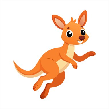 Tatlı Kanguru Sıçrayan Vektör Sanatı çizgi filmimizi keşfedin, küçük sevimli bir kangurunun cazibesini canlı bir hareketle yakalayın. Eğlenceli tasarımlar ve çocuk temaları için mükemmel.!