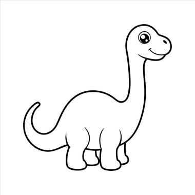 Komik bir yavru dinozorun çizgi film sanatını keşfedin. Çocuk kitapları, çocuk dekorasyonu ve eğitim malzemeleri için mükemmel. Bu büyüleyici ve eğlenceli tarih öncesi tasarımın tadını çıkarın.!