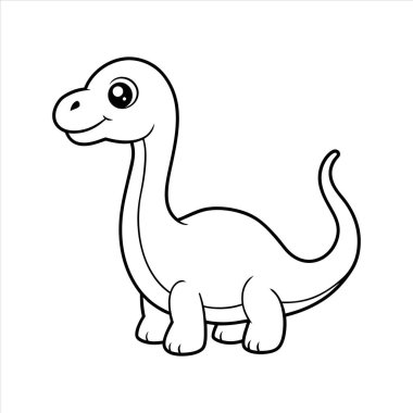 Komik bir yavru dinozorun çizgi film sanatını keşfedin. Çocuk kitapları, çocuk dekorasyonu ve eğitim malzemeleri için mükemmel. Bu büyüleyici ve eğlenceli tarih öncesi tasarımın tadını çıkarın.!