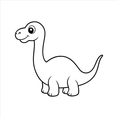 Komik bir yavru dinozorun çizgi film sanatını keşfedin. Çocuk kitapları, çocuk dekorasyonu ve eğitim malzemeleri için mükemmel. Bu büyüleyici ve eğlenceli tarih öncesi tasarımın tadını çıkarın.!