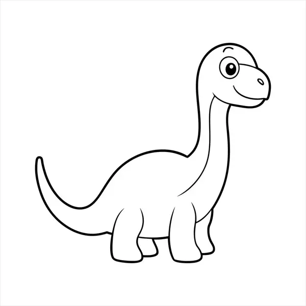 Komik bir yavru dinozorun çizgi film sanatını keşfedin. Çocuk kitapları, çocuk dekorasyonu ve eğitim malzemeleri için mükemmel. Bu büyüleyici ve eğlenceli tarih öncesi tasarımın tadını çıkarın.!
