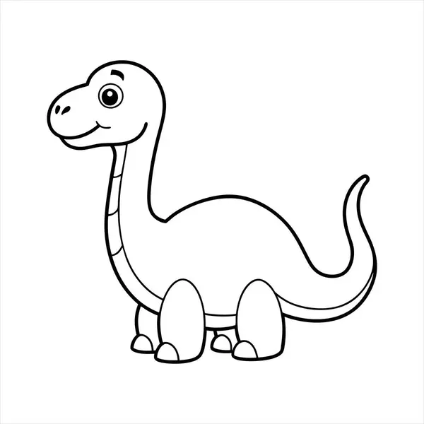 Komik bir yavru dinozorun çizgi film sanatını keşfedin. Çocuk kitapları, çocuk dekorasyonu ve eğitim malzemeleri için mükemmel. Bu büyüleyici ve eğlenceli tarih öncesi tasarımın tadını çıkarın.!