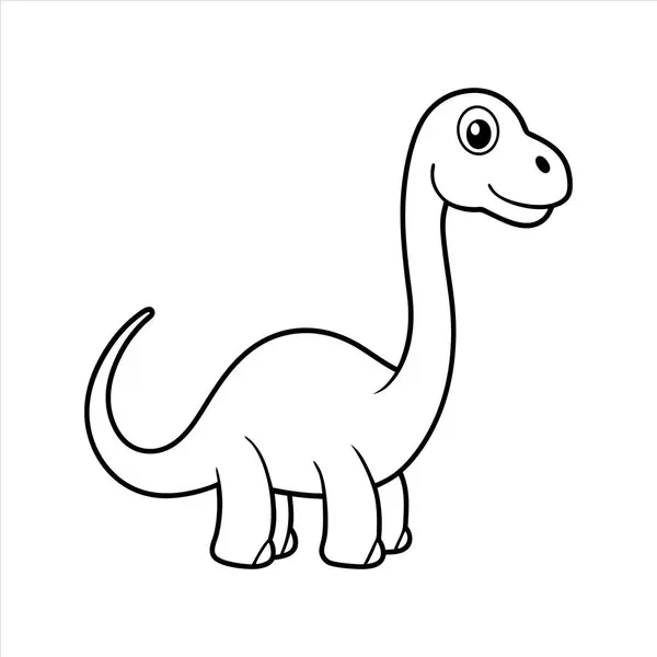 Komik bir yavru dinozorun çizgi film sanatını keşfedin. Çocuk kitapları, çocuk dekorasyonu ve eğitim malzemeleri için mükemmel. Bu büyüleyici ve eğlenceli tarih öncesi tasarımın tadını çıkarın.!