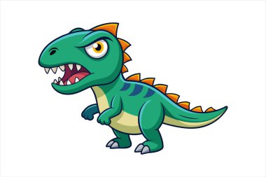 Karikatür kızgın dinozor vektörü cesur renkler ve anlamlı detaylar içeriyor. Çocuk projeleri, eğitim materyalleri ve eğlenceli tasarımlar için mükemmel. Yüksek kaliteli, ölçeklenebilir sanat eserleri baskılar, web siteleri ve dijital kullanım için idealdir.