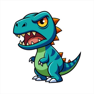 Karikatür kızgın dinozor vektörü cesur renkler ve anlamlı detaylar içeriyor. Çocuk projeleri, eğitim materyalleri ve eğlenceli tasarımlar için mükemmel. Yüksek kaliteli, ölçeklenebilir sanat eserleri baskılar, web siteleri ve dijital kullanım için idealdir.
