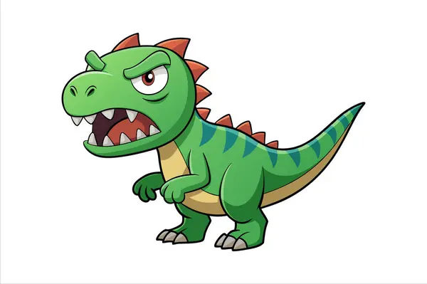 Karikatür kızgın dinozor vektörü cesur renkler ve anlamlı detaylar içeriyor. Çocuk projeleri, eğitim materyalleri ve eğlenceli tasarımlar için mükemmel. Yüksek kaliteli, ölçeklenebilir sanat eserleri baskılar, web siteleri ve dijital kullanım için idealdir.