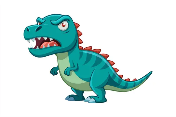 Karikatür kızgın dinozor vektörü cesur renkler ve anlamlı detaylar içeriyor. Çocuk projeleri, eğitim materyalleri ve eğlenceli tasarımlar için mükemmel. Yüksek kaliteli, ölçeklenebilir sanat eserleri baskılar, web siteleri ve dijital kullanım için idealdir.