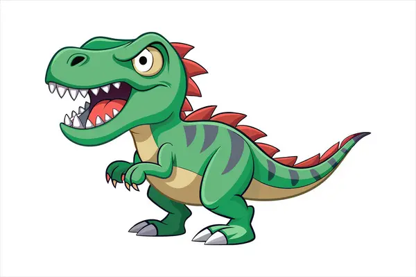 Karikatür kızgın dinozor vektörü cesur renkler ve anlamlı detaylar içeriyor. Çocuk projeleri, eğitim materyalleri ve eğlenceli tasarımlar için mükemmel. Yüksek kaliteli, ölçeklenebilir sanat eserleri baskılar, web siteleri ve dijital kullanım için idealdir.