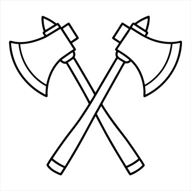 Balta simgesi, satır biçimi