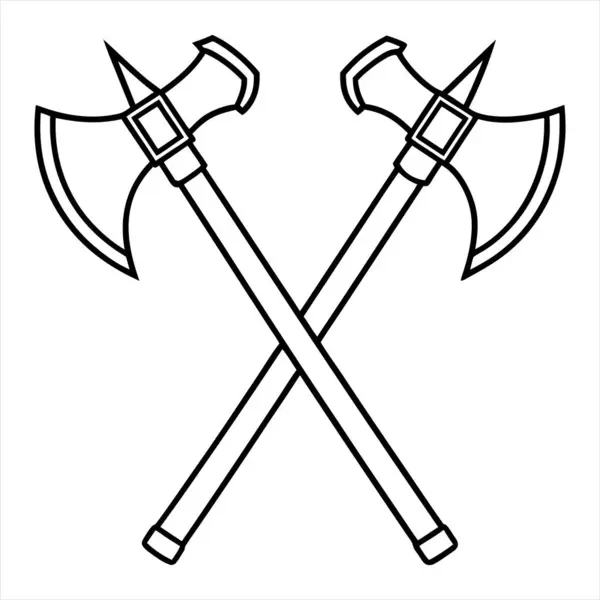 vektör simge tasarlamak axe