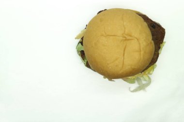 Biftek burgerinin en iyi görüntüsü