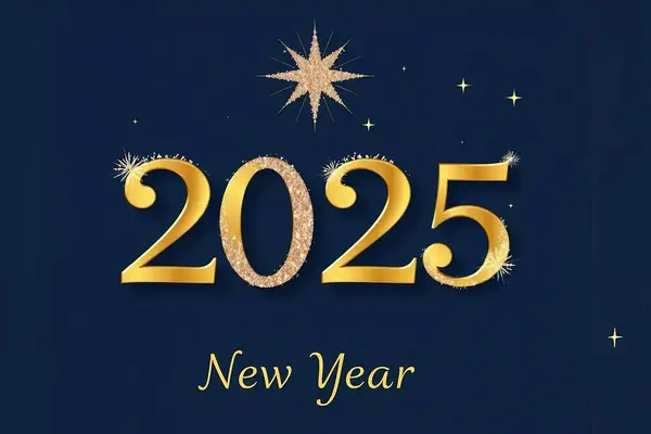 Zarif Yeni Yıl 2025 Kart Posteri, Duvar Kağıdı
