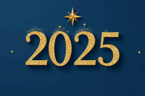 Zarif Yeni Yıl 2025 Kart Posteri, Duvar Kağıdı
