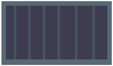 Basit ahşap pencere çizimi. Pencere tasarımı beyaz arkaplanda izole edildi