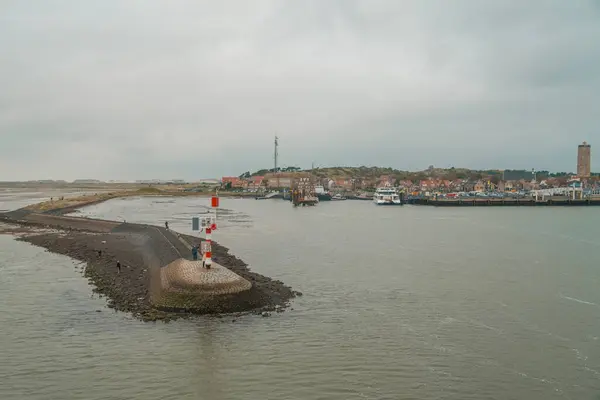 Wadden Denizi 'ndeki Terschelling Adası - Hollanda ya da Hollanda. Yüksek kalite fotoğraf