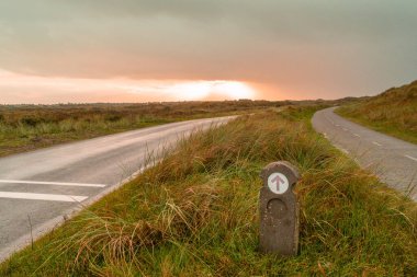 Wadden Denizi 'ndeki Terschelling Adası - Hollanda ya da Hollanda. Yüksek kalite fotoğraf