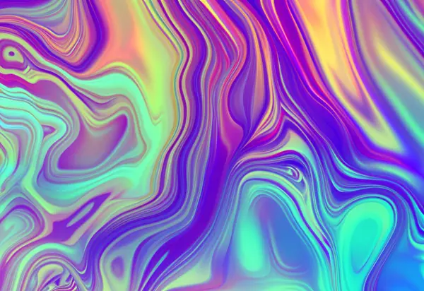 Holografik soyut kumaş arkaplan tasarımı