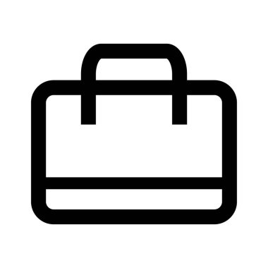  Soyut vektör evrak çantası sanat simgesi tasarımı