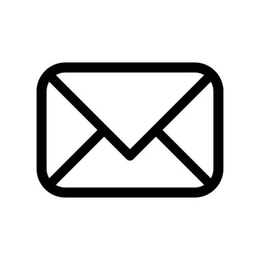  Soyut modern posta simgesi tasarımı