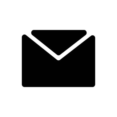  Soyut modern posta simgesi tasarımı