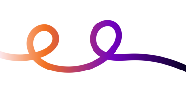 En az renkli dalga kurdelesi tasarımı. Döngü ve düz eğri resim tasarımı ile soyut akış çizgisi