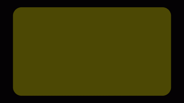 Minimal yellow transparent plastic and glass panel. Smooth frosted blur panel design. Design element png