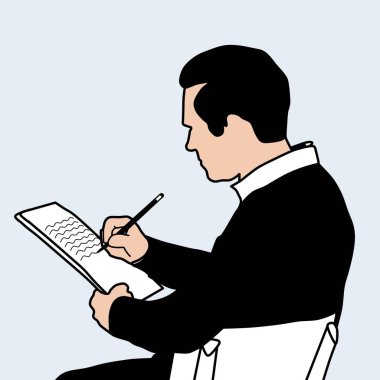 illustration of writing a future work plan