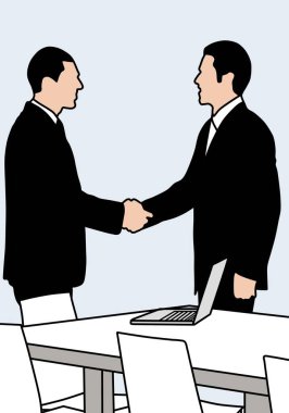 Pazarlık eden birinin resmi