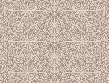 Çiçeksiz simetrik desenli dekoratif.