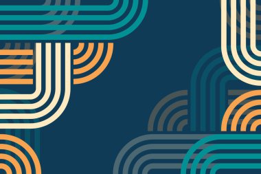 Soyut şekilli geometrik arkaplan