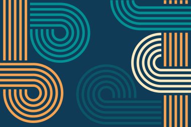 Soyut şekilli geometrik arkaplan