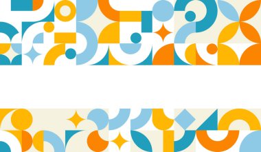 Çok Yönlü Geometrik Şekiller Arkaplanı