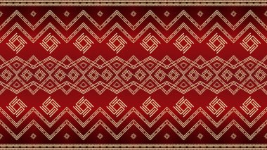 Kumaş deseni altın ve kırmızı renklerde pürüzsüzdür. Çeşitli Çin Yeni Yıl kutlamalarında ya da kullanıcının tercihlerine göre kullanılabilir..