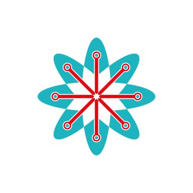 yıldız teknolojisi logosu tasarımı basit modern logo