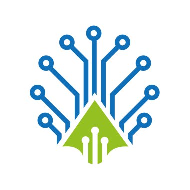 Devre logosu tasarımı Pro Vector logo tasarımı