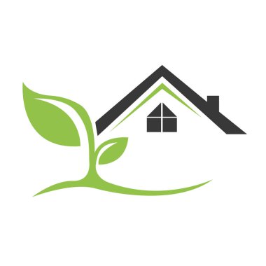 Leaf House Emlak Logosu Tasarımı