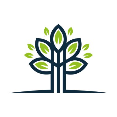 Soyut logo tasarım vektör sanatı ve illüstrasyon Yaratıcı ve Zarif Minimalist Logo Tasarım Vektörü.