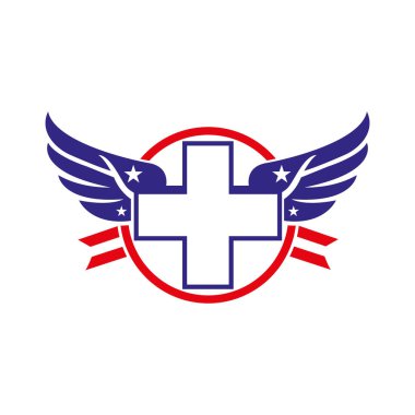 Profesyonel Tıbbi Logo ve simge vektörü Tıbbi logo vektörü yap.