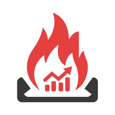 Ateş logosu tasarımı Ateş simgesi Ateş simgesi sembolü Serbest Vektör Ateş Logosu tasarım şablonu