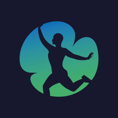 Fizyoterapi tedavisi ve beyin vektörü. Çeşitli durumlarda Logo Tasarımı Modern Simge