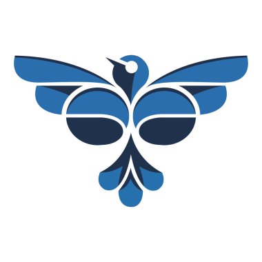 Güzellik Kelebeği simgesi tasarımı Kanat logosu logo tasarım vektörü olan insan.